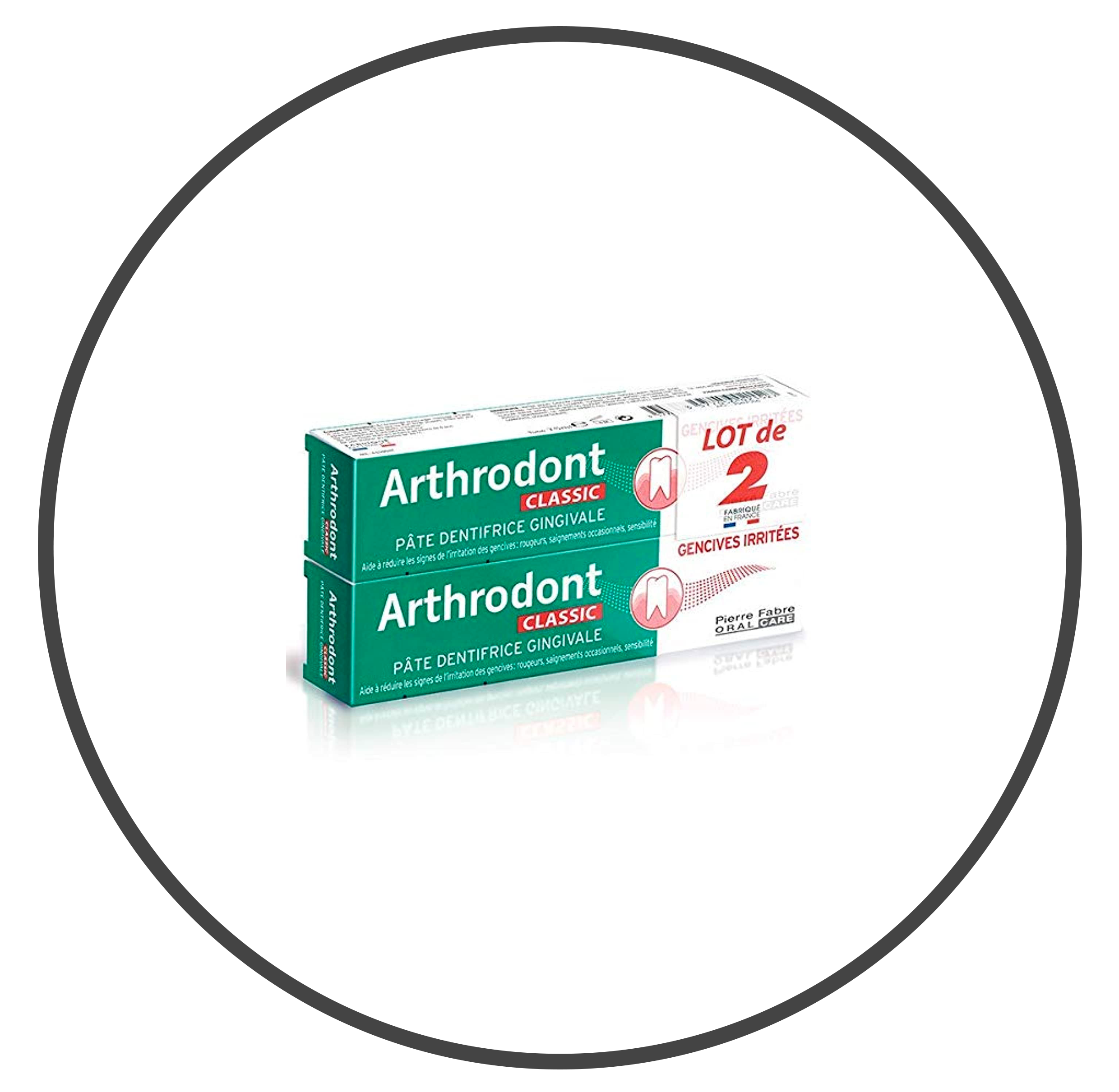 arthrodont lot de 2