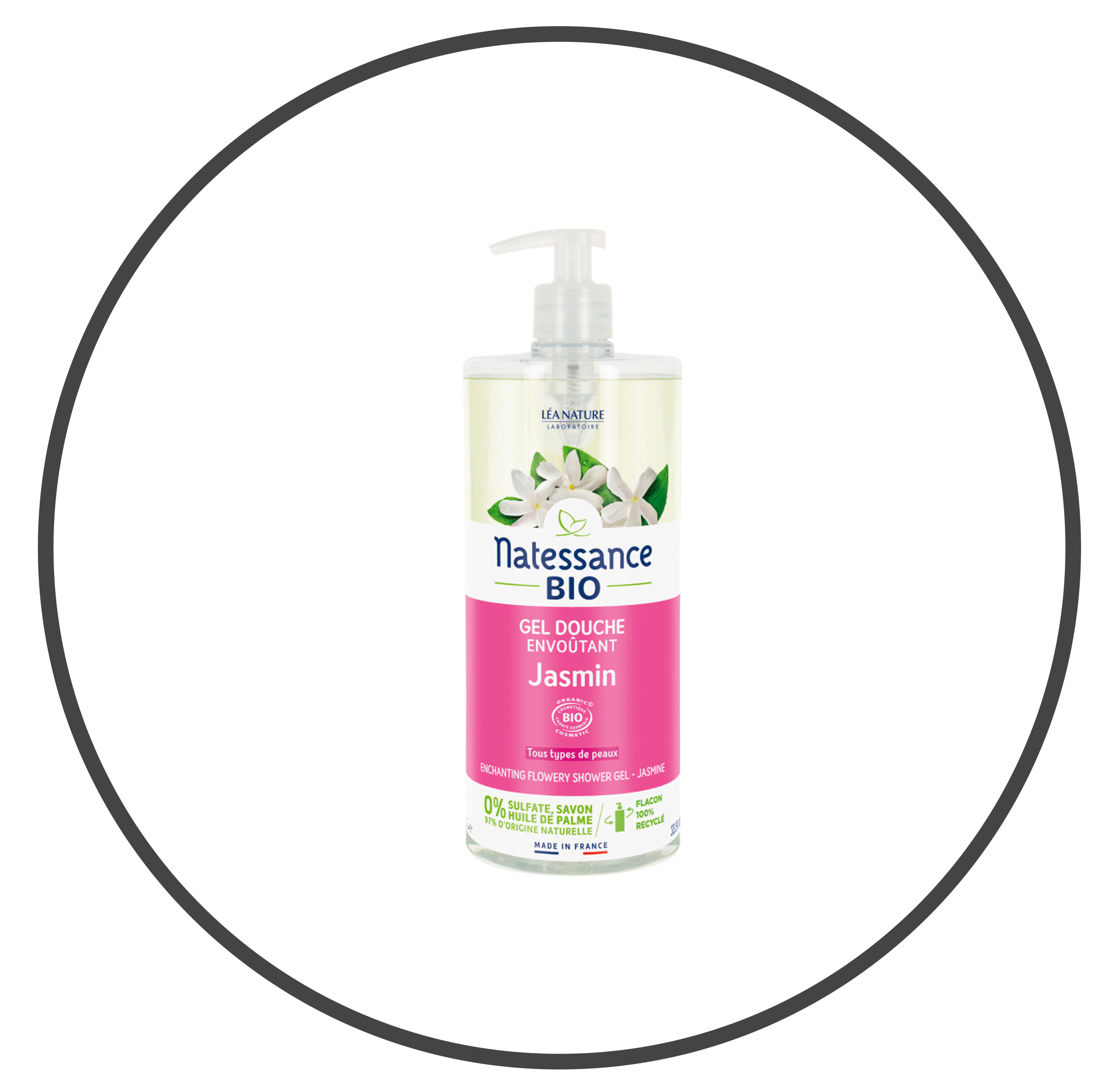 natessance gel douche